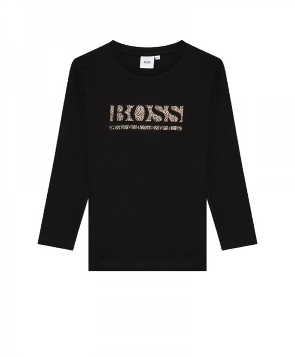 BOSS Black Cotton Jersey T-shirt