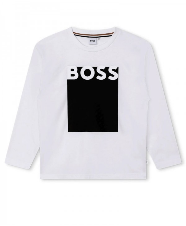 Hugo Boss Boys White T-Shirt