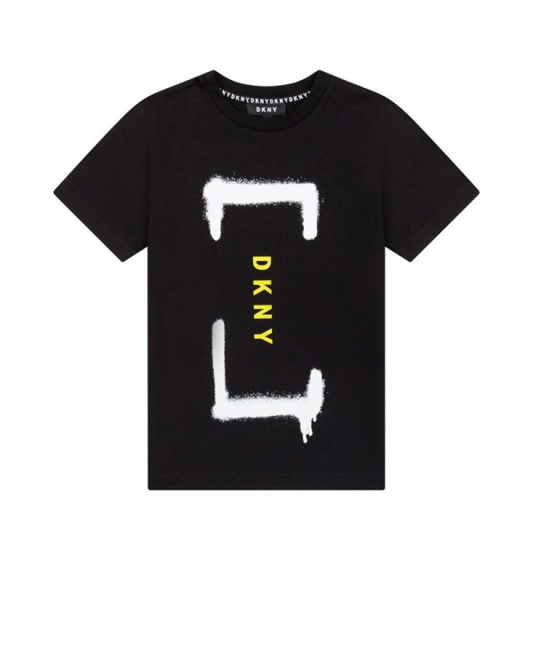 DKNY T-SHIRT CZARNY GUAPO-GUAPA