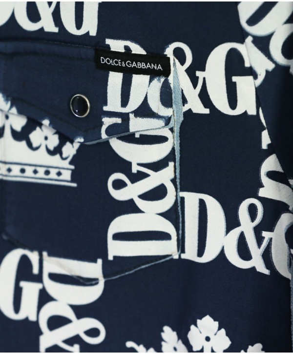 D&G Chemise blue