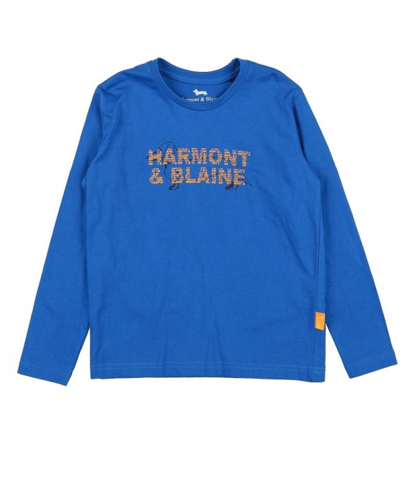 HARMONT & BLAINE Blue T-shirt