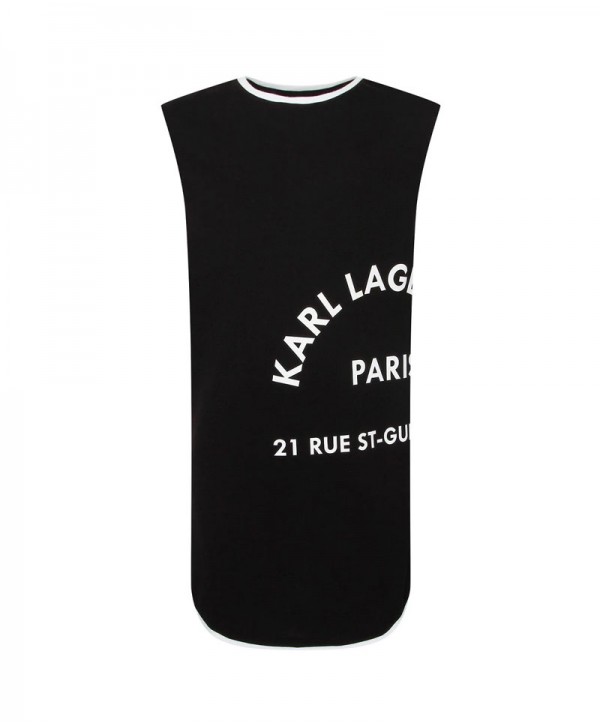 karl lagerfeld Cotton Dress for Girls