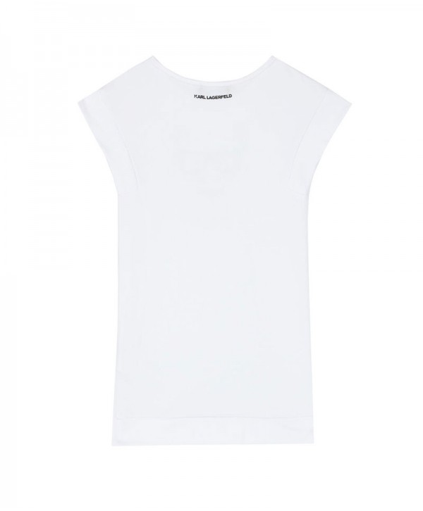 Karl Lagerfeld Choupette White Dress