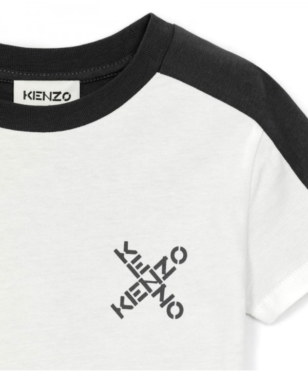 Kenzo Kids T Shirt Dark Grey