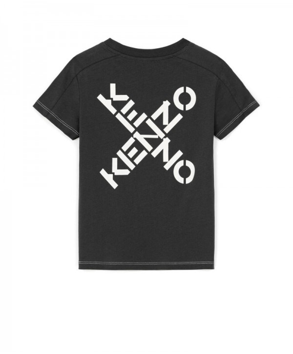 Kenzo Kids T Shirt Dark Grey