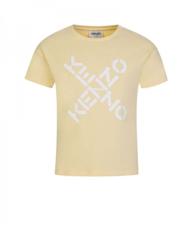 Kenzo Kids Yellow T shirt