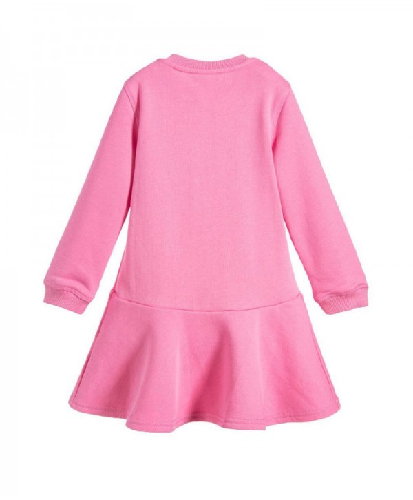 Kenzo Girl's Tiger Pink Sweatshirt Dress