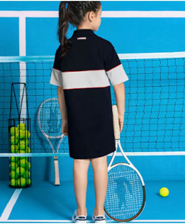 Lacoste Polo Marine Dress Dark Blue / White