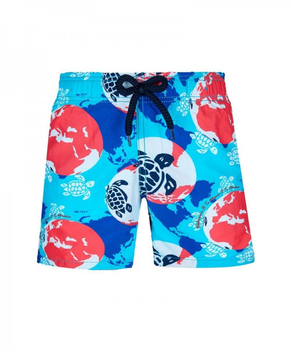 Vilebrequin Boys Swim Short Lazuli Blue