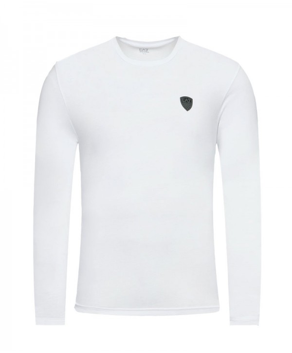 EA7 Emporio Armani Long sleeve White Slim Fit