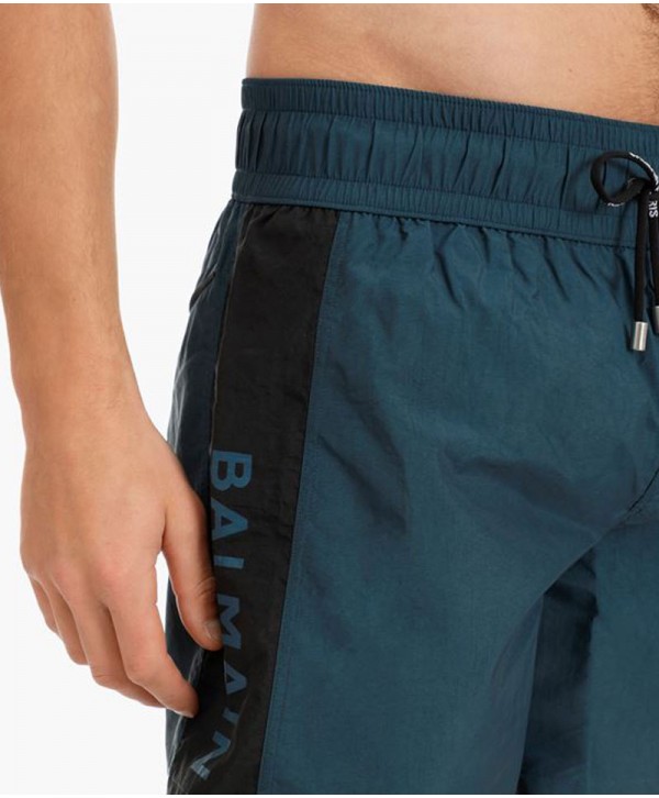 Balmain Swim Short Petrol Blue