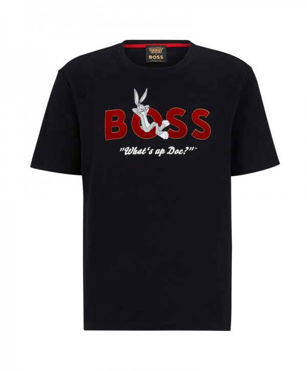 Boss Bunny T-shirt Black Regular Fit