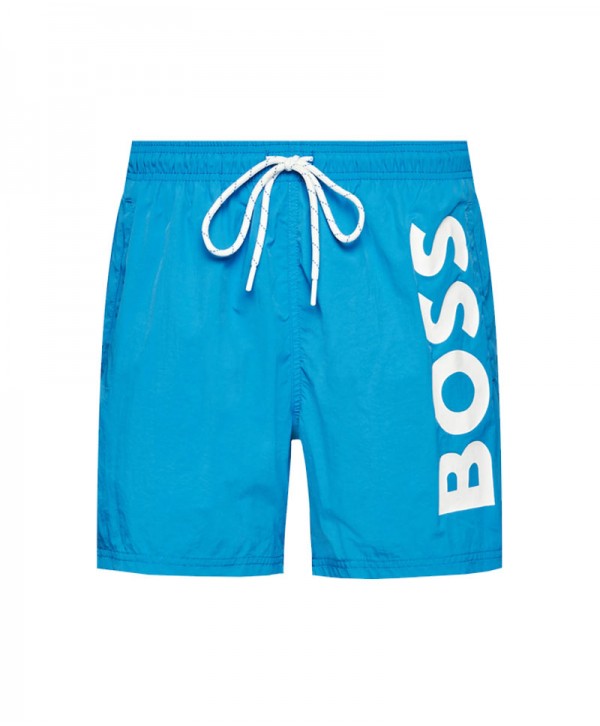 Hugo Boss Octopus Swim Shorts Bright Blue