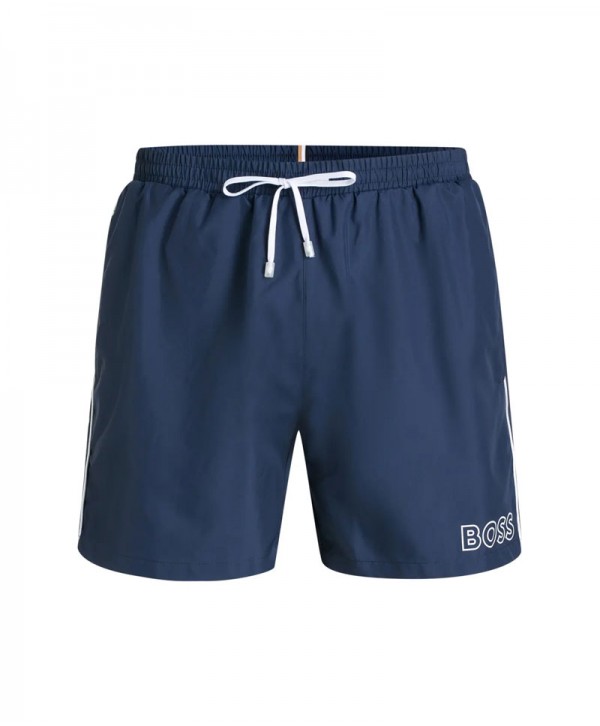 BOSS Quick-Drying Logo Swim Shorts 