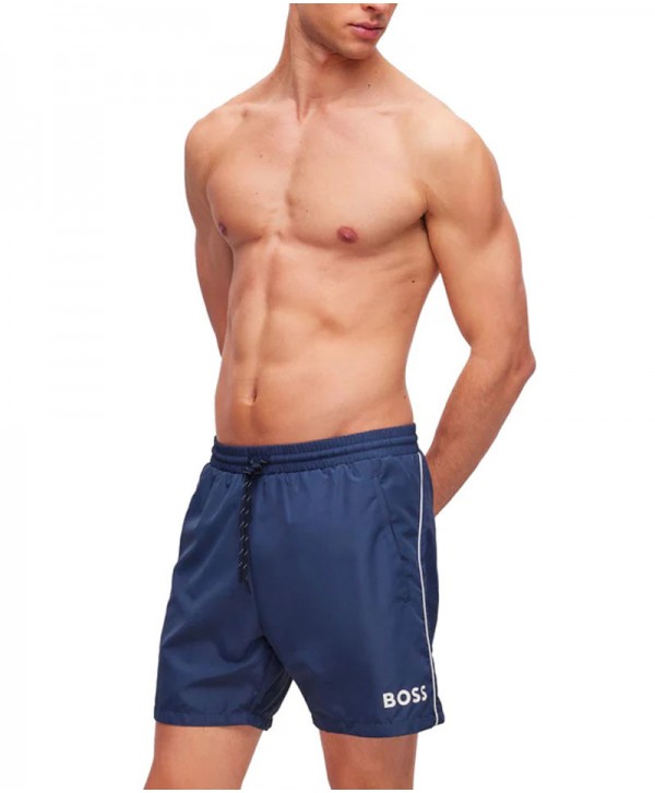 BOSS Quick-Drying Logo Swim Shorts 