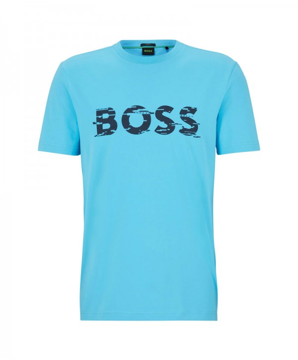 Boss T-shirt Blue Regular Fit