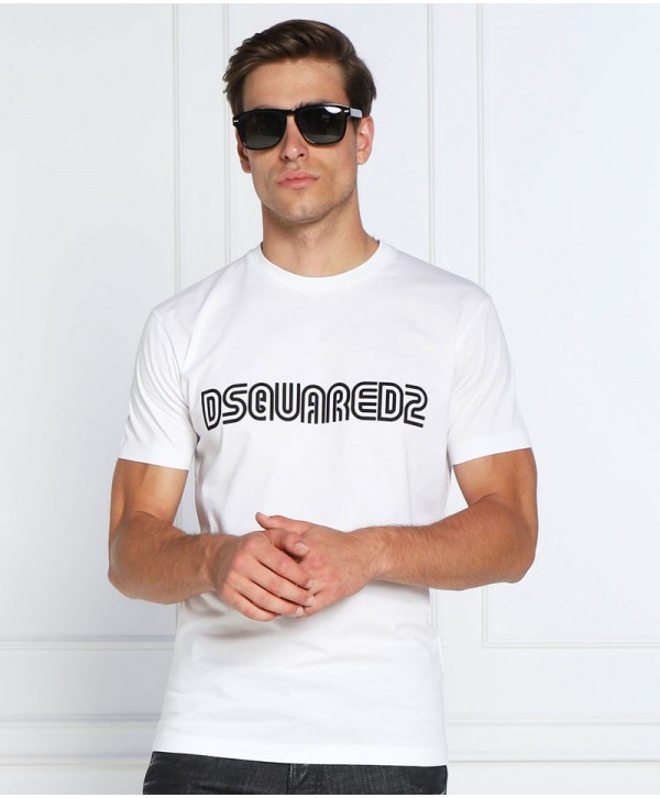 Dsquared Outline Cool White T shirt