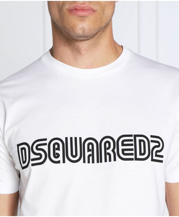 Dsquared Outline Cool White T shirt