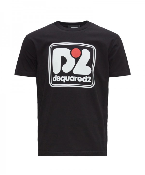 Dsquared2 Regular Fit Black Tshirt