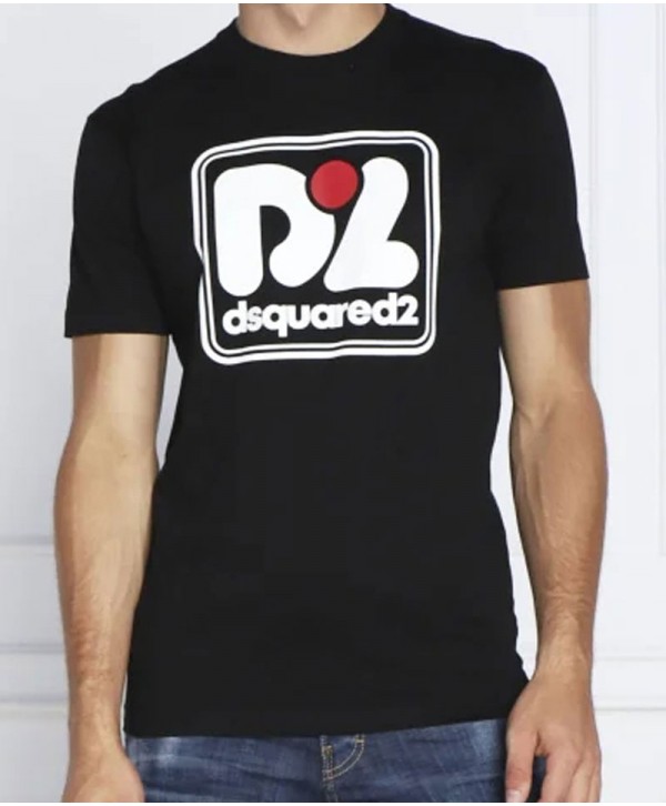 Dsquared2 Regular Fit Black Tshirt