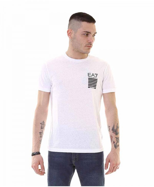 Emporio Armani White T Shirt sustainable collection