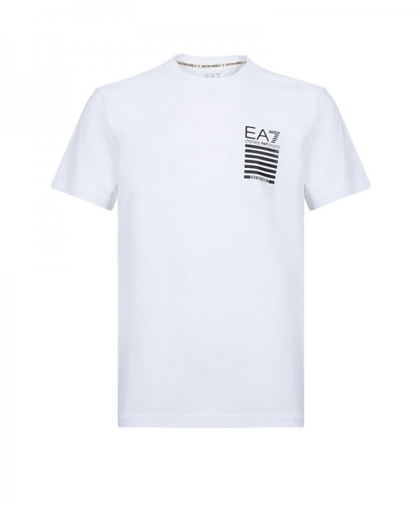 Emporio Armani White T Shirt sustainable collection