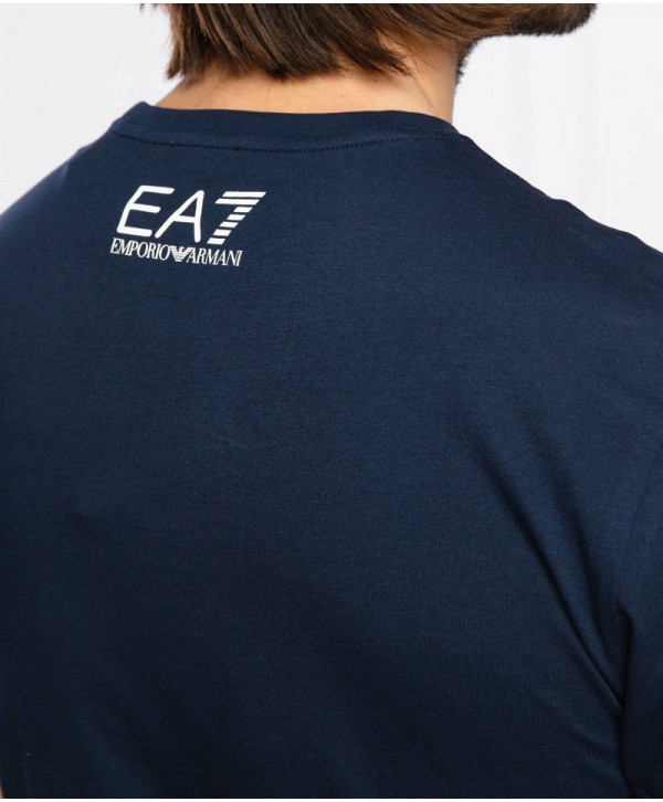 Emporio Armani Navy Blue T shirt is rock collection