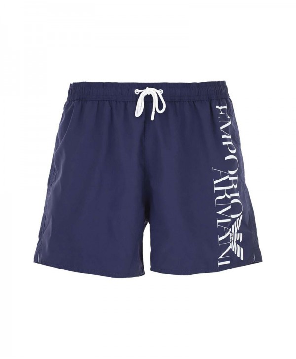 Emporio Armani Navy Blue Beachwear