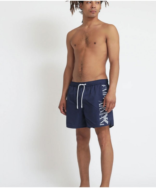 Emporio Armani Navy Blue Beachwear