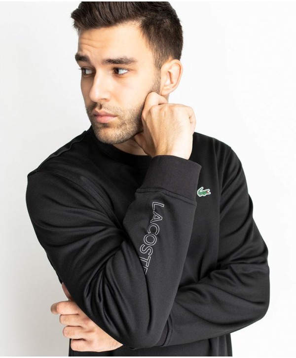 Black Sweat Lacoste