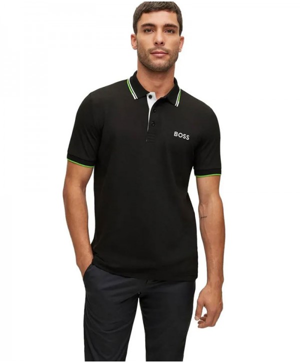 Hugo Boss Hugo Boss Paddy Pro Short Sleeve Polo Black