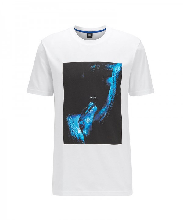 Hugo Boss T shirt Terisk Natural White glow in the dark