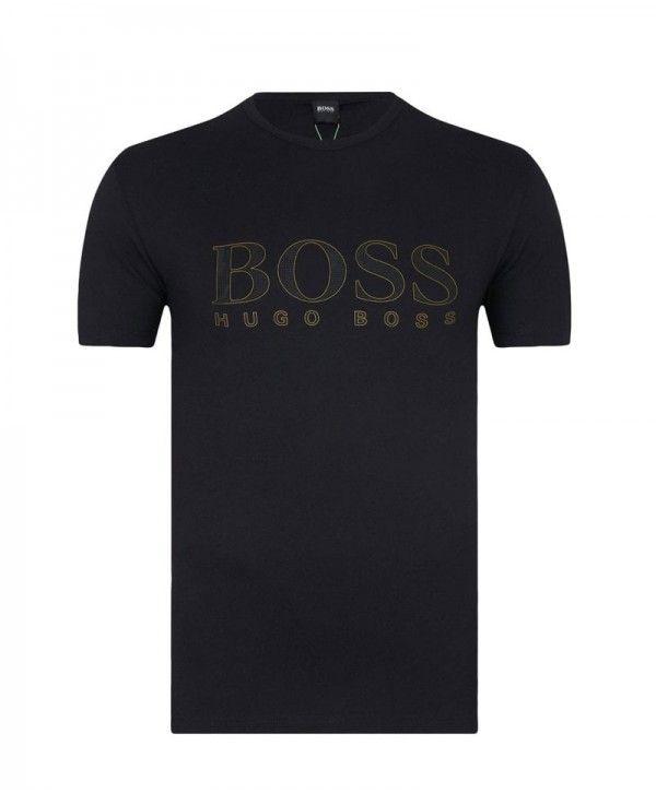 Hugo Boss T shirt Tee Gold 3 Black