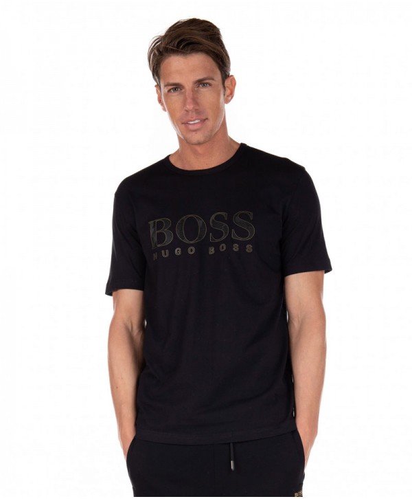 Hugo Boss T shirt Tee Gold 3 Black