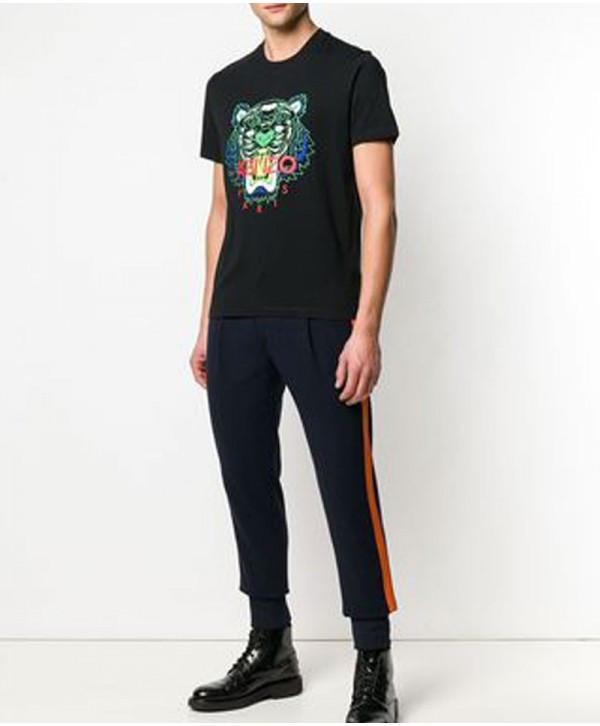 Kenzo T Shirt Black Tiger