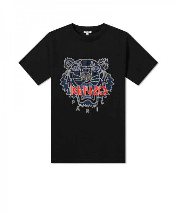 Kenzo T Shirt Black Tiger