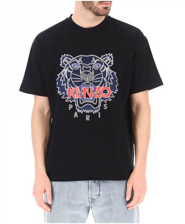 Kenzo T Shirt Black Tiger