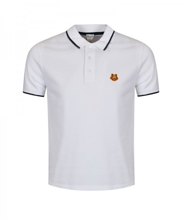 Kenzo Polo White Tiger logo