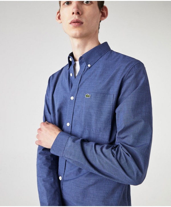 Lacoste Shirt Abimes Iode Slim Fit 