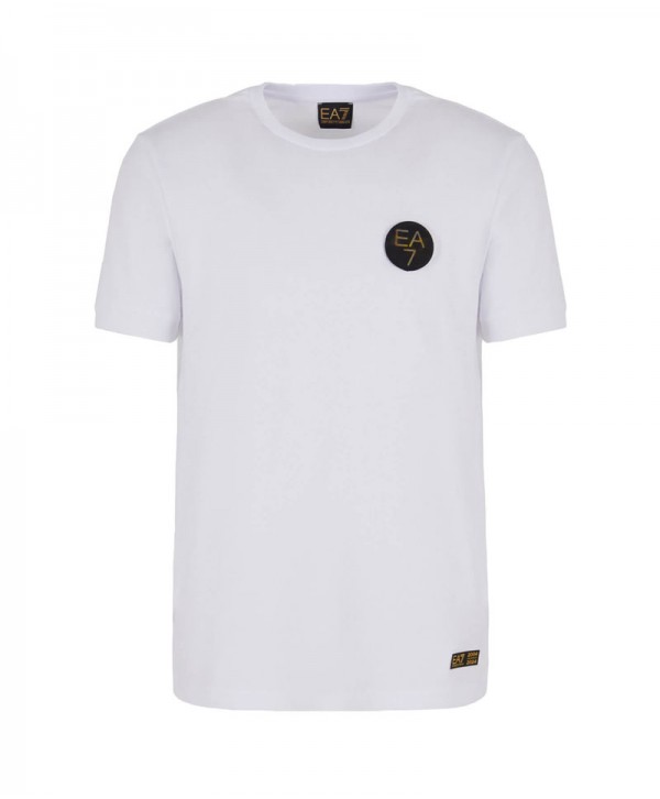 Emporio Armani EA7 White Tshirt Logo Back 