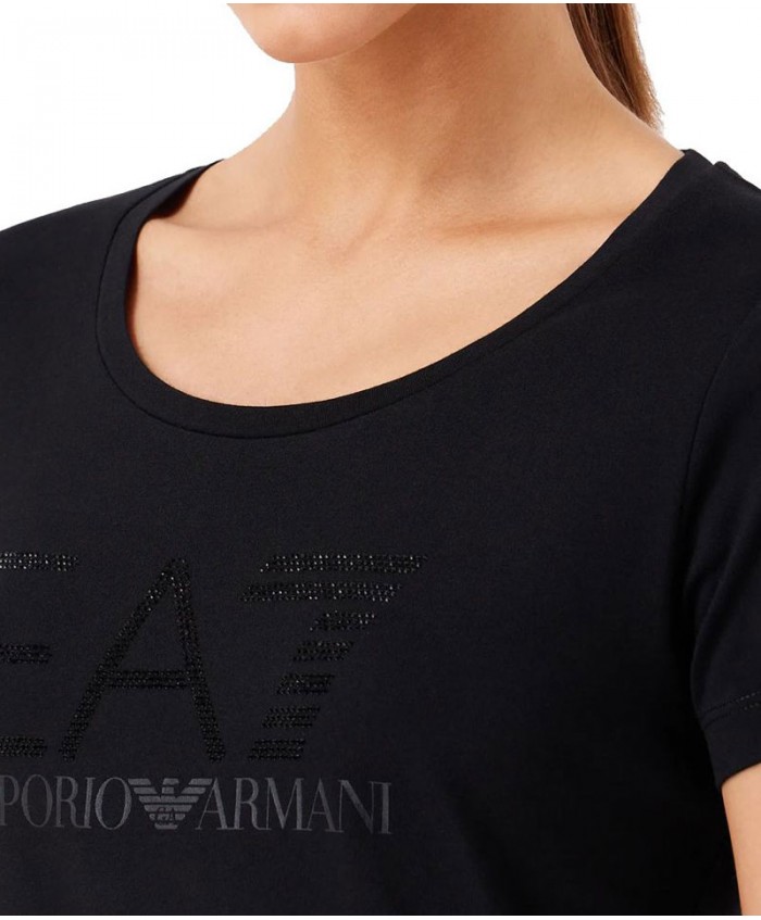 EA7 T-SHIRT WOMEN EMPORIO ARMANI Black