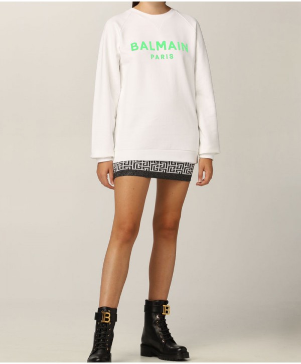 Balmain White Sweat