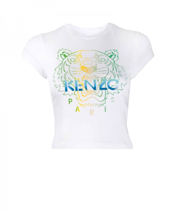 Kenzo Cropped T-shirt White