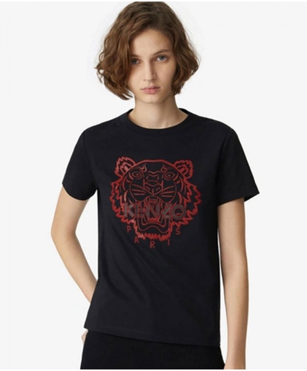 KENZO Tiger T-shirt In Black