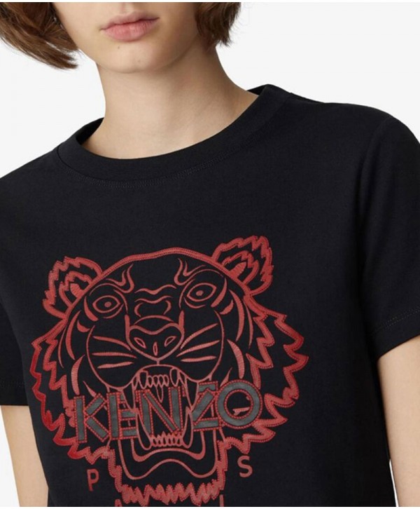 KENZO Tiger T-shirt In Black