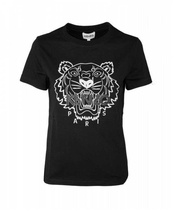 KENZO Tiger T-shirt In Black