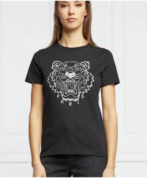 KENZO Tiger T-shirt In Black