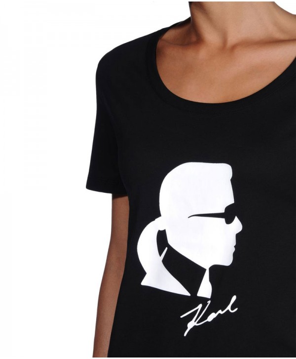 Karl Ikonik Head Tee Black