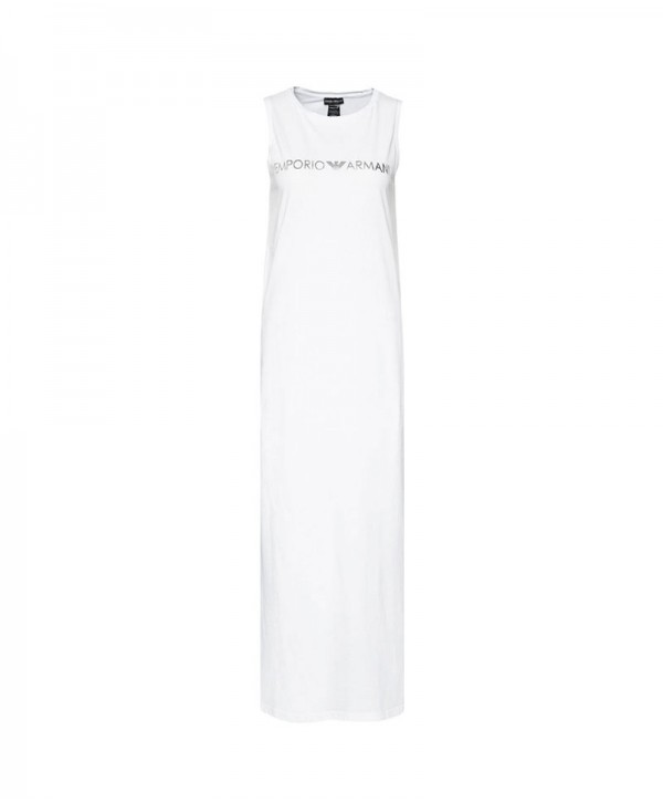 Emporio Armani White long dress beach