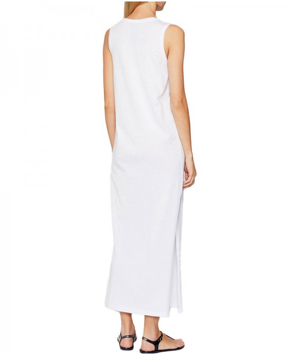 Emporio Armani White long dress beach